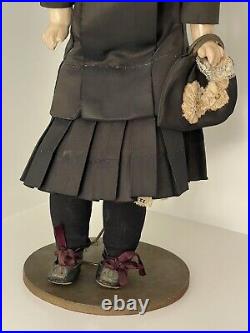 Antique 16 German Bisque Head Schoenau Hoffmeister 1909 Doll Comp Body Human Hr