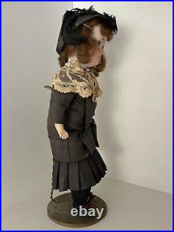 Antique 16 German Bisque Head Schoenau Hoffmeister 1909 Doll Comp Body Human Hr