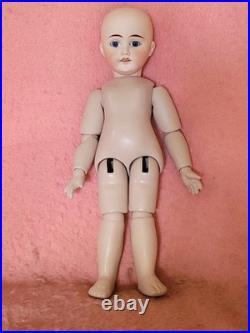 Antique 17.5 Unknown German Fashion Doll Marked 7 Antique 17.5 Unknown German Fashion Doll Marked 7