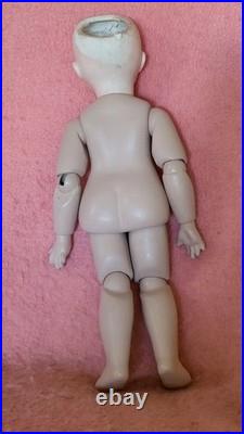 Antique 17.5 Unknown German Fashion Doll Marked 7