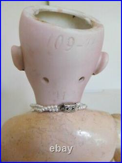 Antique 17 Handwerck 109 Bisque Socket Head with Working Crier Strings Marked H