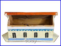 Antique 1800s German Erzgebirge Noah's Ark 22 piece hand-painted set Antique 1800s German Erzgebirge Noah's Ark 22 piece hand-painted set