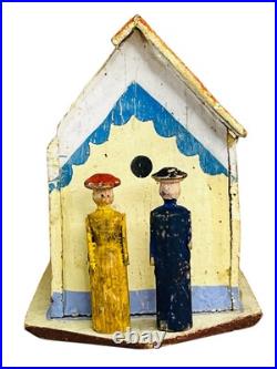Antique 1800s German Erzgebirge Noah's Ark 22 piece hand-painted set Antique 1800s German Erzgebirge Noah's Ark 22 piece hand-painted set