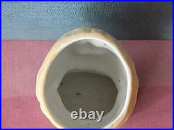 Antique 1890s Germany bisque crying piano baby child novelty match vase Antique 1890s Germany bisque crying piano baby child novelty match vase