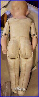 Antique 18 German Bisque Gebruder Heubach CM Pouty Doll with Perfect Bisque