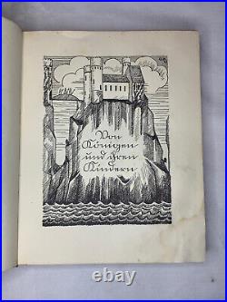 Antique 1930s German Children's Book Grimm's Marchen Hardcover Vintage Fairytale