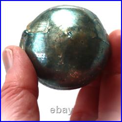 Antique 19thc Rare German Roly-Poly Keystone Cop Glass Christmas Ornament Antique 19thc Rare German Roly-Poly Keystone Cop Glass Christmas Ornament