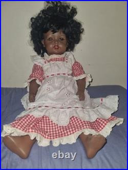 Antique 20 German KR Simon & Halbig 121 Black Character Baby Doll