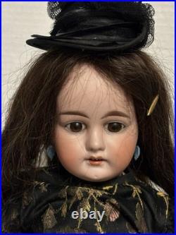 Antique 21 Gebruder Kuhnlenz DEP 44-29 German Bisque Doll Redressed