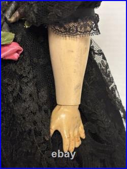 Antique 21 Gebruder Kuhnlenz DEP 44-29 German Bisque Doll Redressed