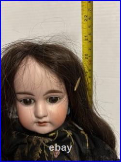 Antique 21 Gebruder Kuhnlenz DEP 44-29 German Bisque Doll Redressed