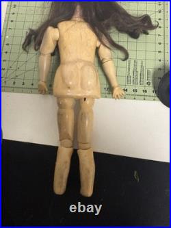 Antique 21 Gebruder Kuhnlenz DEP 44-29 German Bisque Doll Redressed