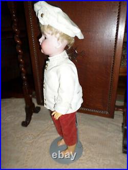 Antique 21 German Kestner #164 Boy Doll on Excelsior Compo Body & Schwarz label Antique 21 German Kestner #164 Boy Doll on Excelsior Compo Body & Schwarz label