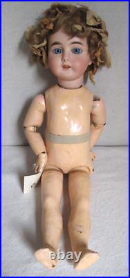 Antique 22 Gebruder Kuhnlenz German Bisque Doll 44-30 original box c. 1890's