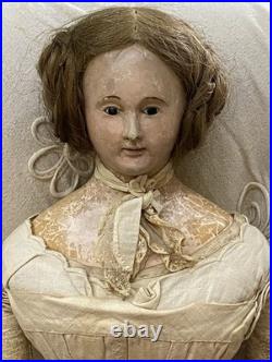 Antique 23 Most Incredible German Papermache Doll From Whyel Museum