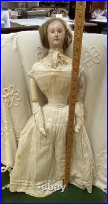 Antique 23 Most Incredible German Papermache Doll From Whyel Museum