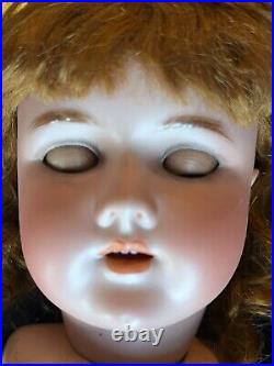 Antique 25 Simon & Halbig Handwerck German #109 Bisque Head Composition Doll