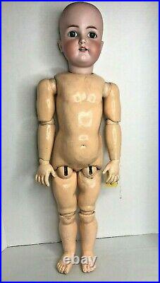 Antique 26 Simon & Halbig K Star R Doll Bisque Head Ball Jointed Body