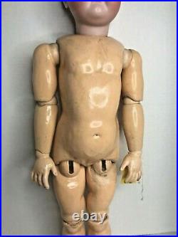 Antique 26 Simon & Halbig K Star R Doll Bisque Head Ball Jointed Body