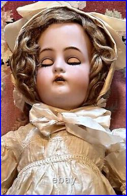 Antique 27 German Kammer Reinhardt KR Doll Bisque S&H Compo Body