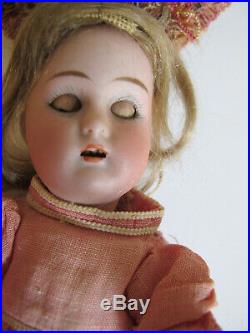 Antique 7 Bisque Head Doll Kammer Reinhardt Simon Halbig Mignonette C1895