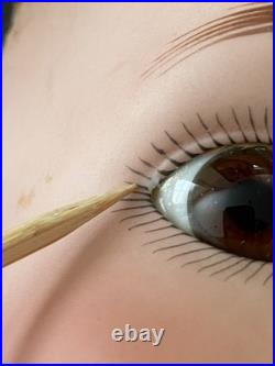 Antique Alt, Beck & Gottschalk #1362 German Bisque Doll 25 IN, Pierced Ears