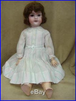 Antique Armand & Marsielle Germany 390 26 Bisque Head Jointed N. H. Wig Doll