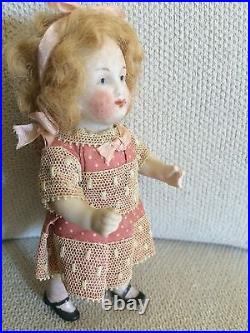 Antique Artisan German Doll Bisque Cabinet Small Display Prop 5