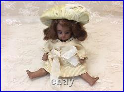 Antique Barefoot Mulatto Simon Halbig 886 Mignonette All Bisque Doll