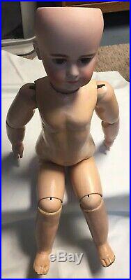 Antique Beautiful 29 Jumeau French Doll Marked DEP 13 With Chunky French Body