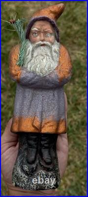 Antique Belsnickle 9 German Santa Copper Lavender Belsnickle Early Belsnickle Antique Belsnickle 9 German Santa Copper Lavender Belsnickle Early Belsnickle