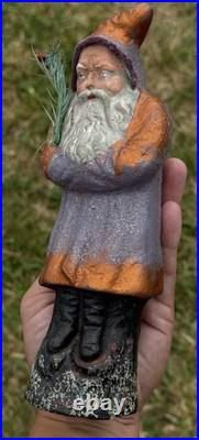 Antique Belsnickle 9 German Santa Copper Lavender Belsnickle Early Belsnickle Antique Belsnickle 9 German Santa Copper Lavender Belsnickle Early Belsnickle