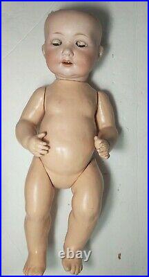 Antique Bisque Doll Baby 5 Piece Body 971 Armand Marseilles 18