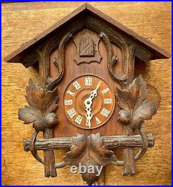 Antique Black Forest Cuckoo German Clock Circa 1920