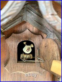 Antique Black Forest Cuckoo German Clock Circa 1920