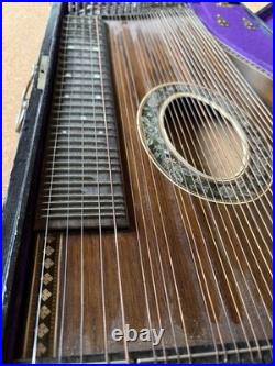 Antique Concert Zither Signed M. Nebel & Bro NY German In Org. Case Vintage R77 Antique Concert Zither Signed M. Nebel & Bro NY German In Org. Case Vintage R77