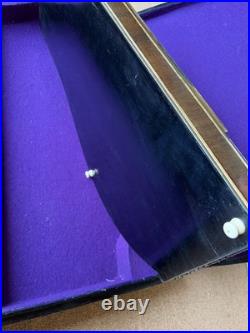 Antique Concert Zither Signed M. Nebel & Bro NY German In Org. Case Vintage R77