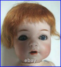 Antique Doll German Bisque 15 Baby Kr Halbig 121 Original Eyes