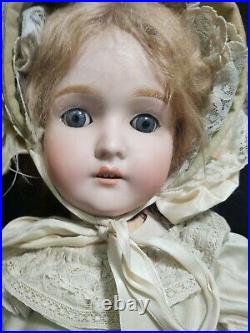 Antique Doll German Bisque 24 Pansy Original Eyes George Borgfeldt