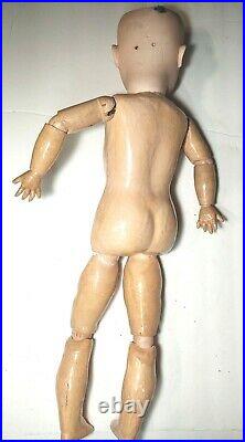 Antique Doll German Bisque 26 Karl Hartman Bj Body
