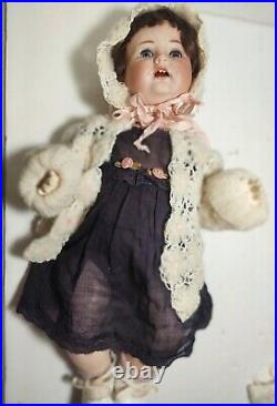 Antique Doll German Bisque Baby Goebel 16