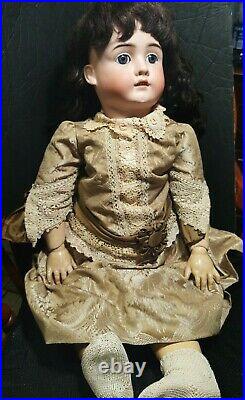 Antique Doll German Bisque Walkure 282 Kley & Hahn 30