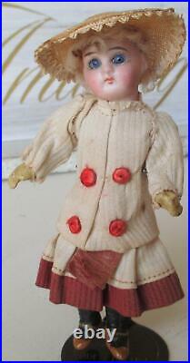 Antique Doll Pair Mignonette Gebruder Kuhnlenz German 5.5 Petite