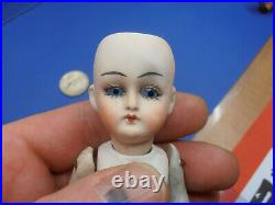 Antique Dolls Germany bisque doll with glass eyes Limbach/ kister 1900
