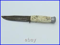 Antique Elosi Vintage German Fixed blade knife 8.5