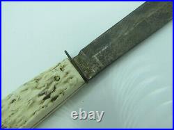 Antique Elosi Vintage German Fixed blade knife 8.5