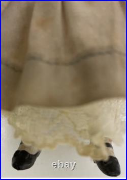 Antique French German Bisque Mignonette Doll Sleep Blue Eyes 6Very Fine
