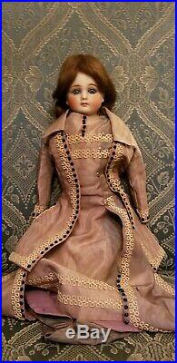 Antique French Or German Bisque Closed Mouth No Mold #6 Belton Fashion Doll