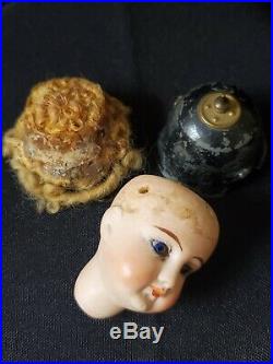 Antique French Or German Bisque Socket Head Bebe Doll