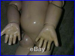 Antique French doll Tete Jumeau SFBJ period 20 (50cm) no cracks